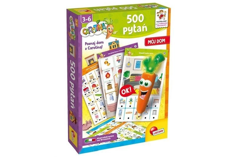 Lisciani Carotina 500 otázek: Můj domov