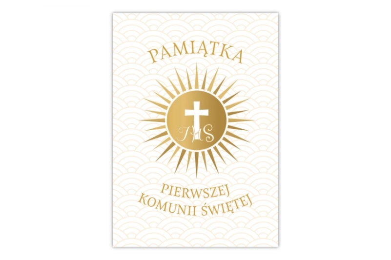 Pamiátka na první svaté přijímání A4