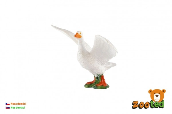 ZOOted Husa domácí zooted plast 10 cm
