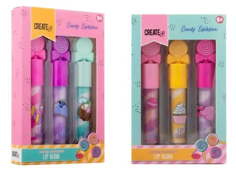 Create It! Candy sada lesků na rty (3 ks)