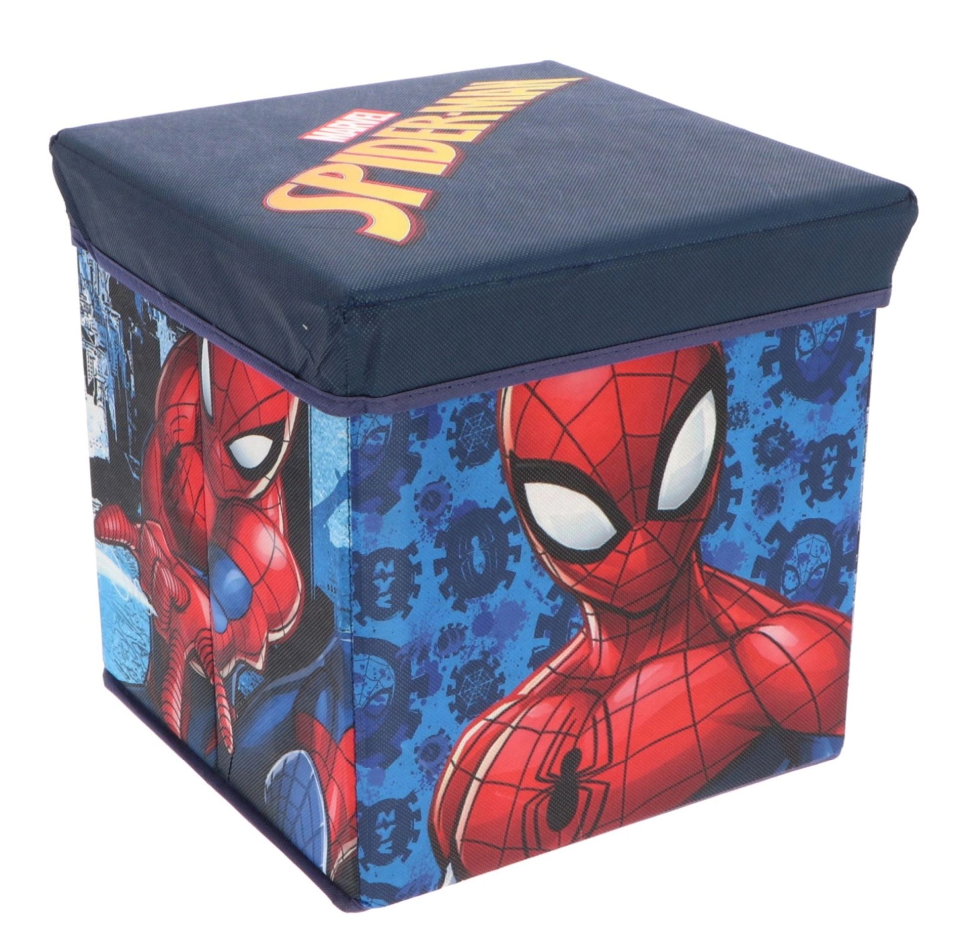 Cozy Noxxiez úložný box a taburet SPIDERMAN 30 × 30 × 30 cm