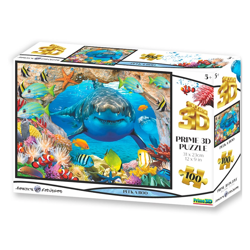 Levně Prime 3D puzzle Hra na schovávanou 100 dílků