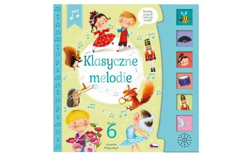 Klasické melodie – zvuková knížka pro děti