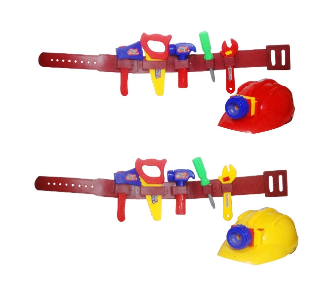 Dětský set nářadí s pásem a přilbou