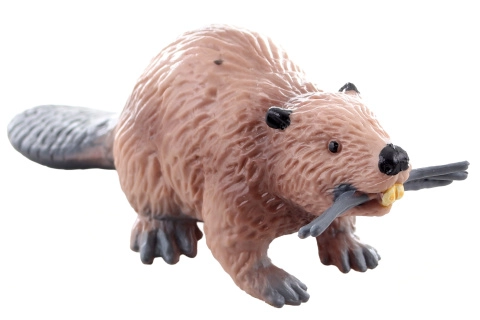 Plastová figurka bobra