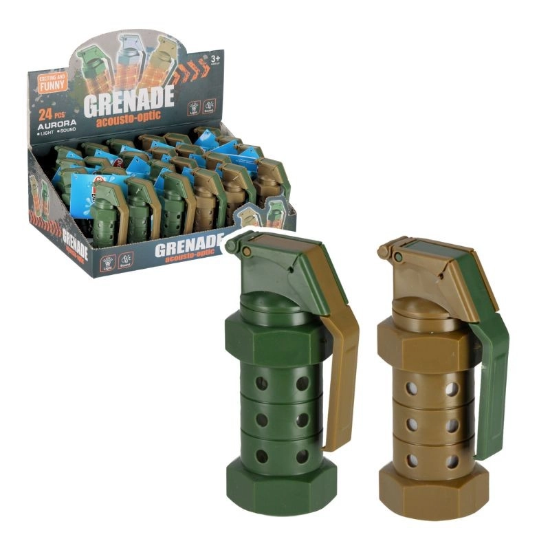 Hračka – vojenský granát se světlem a zvukem