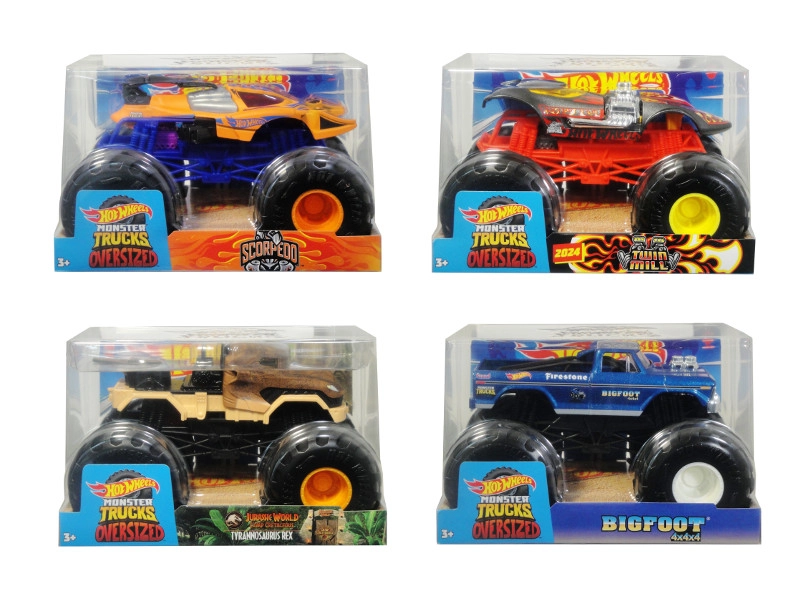 Monster truck HOT WHEELS JEEP 1:24