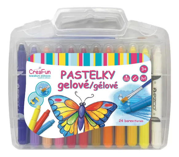 Levně Stabilo woody 3 in 1 880/18-3 pastelky sada 18 ks ořezávátko a štětec