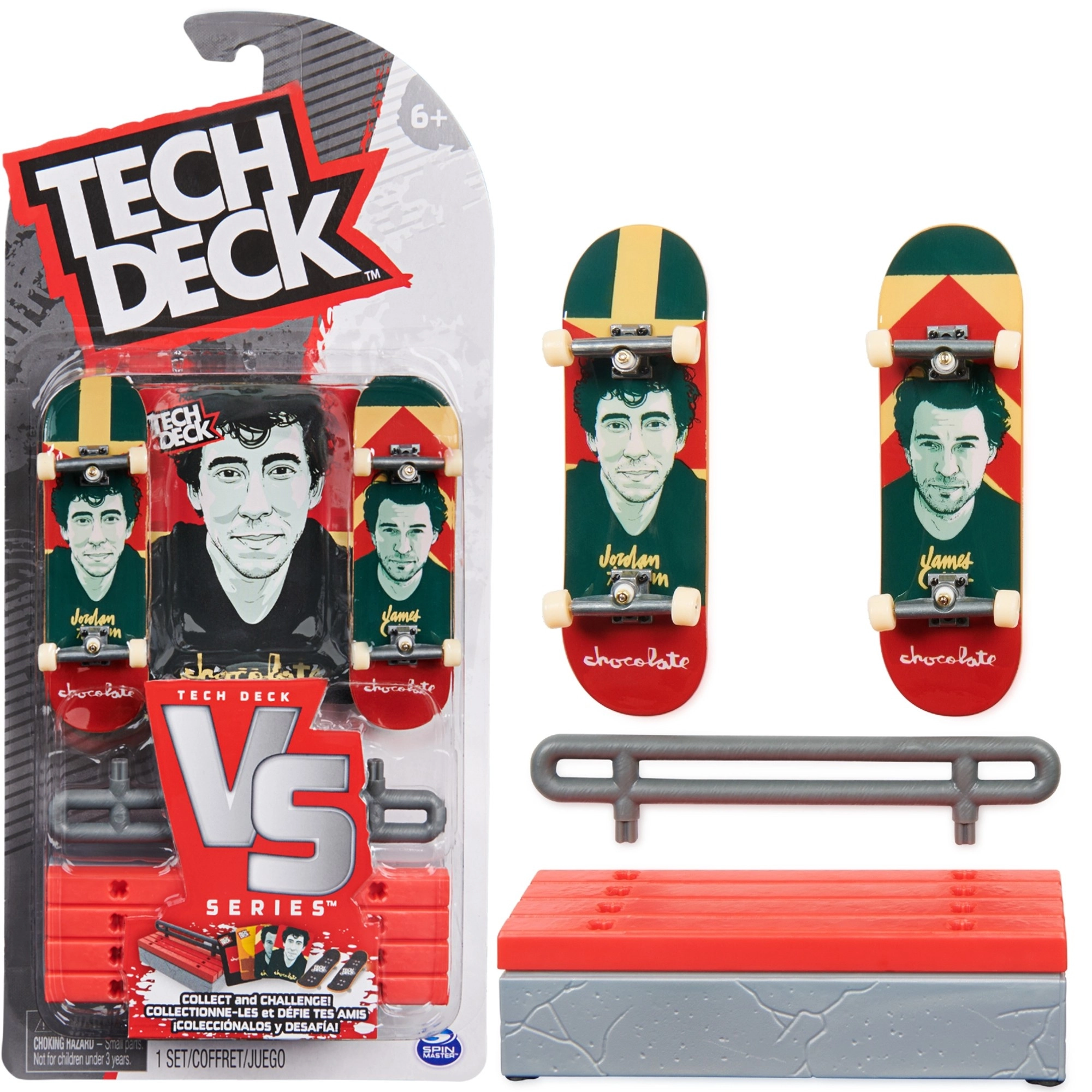 Tech Deck VS Series Chocolate fingerboard set s překážkou 2pack