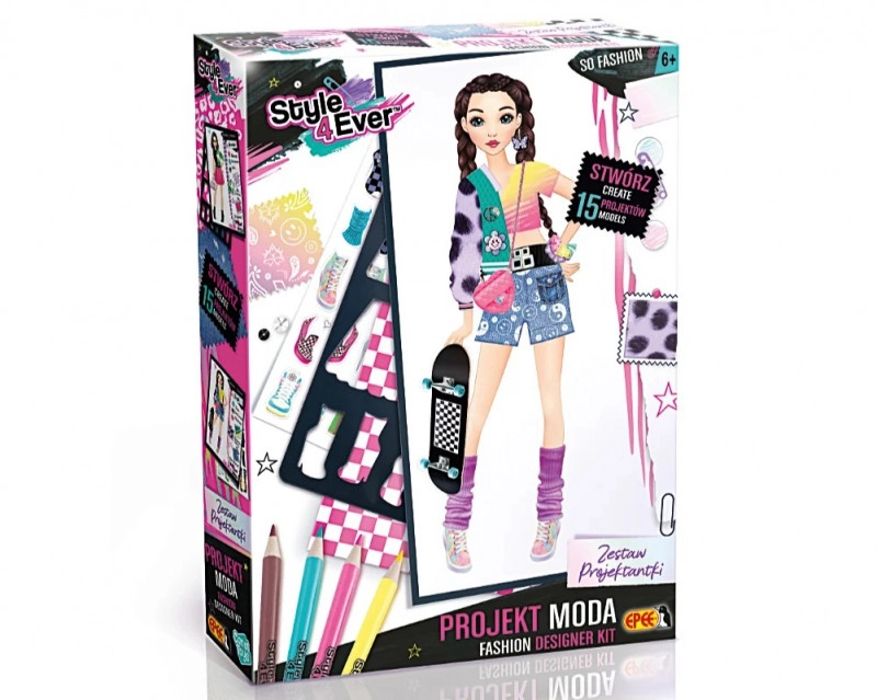 Kreativní sada Projekt Moda Návrhářky - Každodenní stylizace