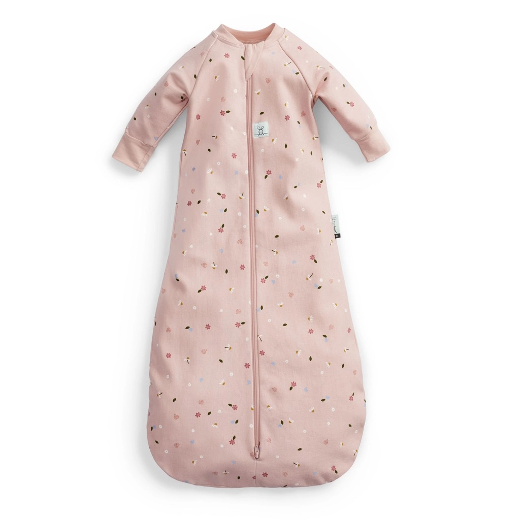 Levně Ergopouch Vak na spaní s rukávy organická bavlna Jersey Daisies