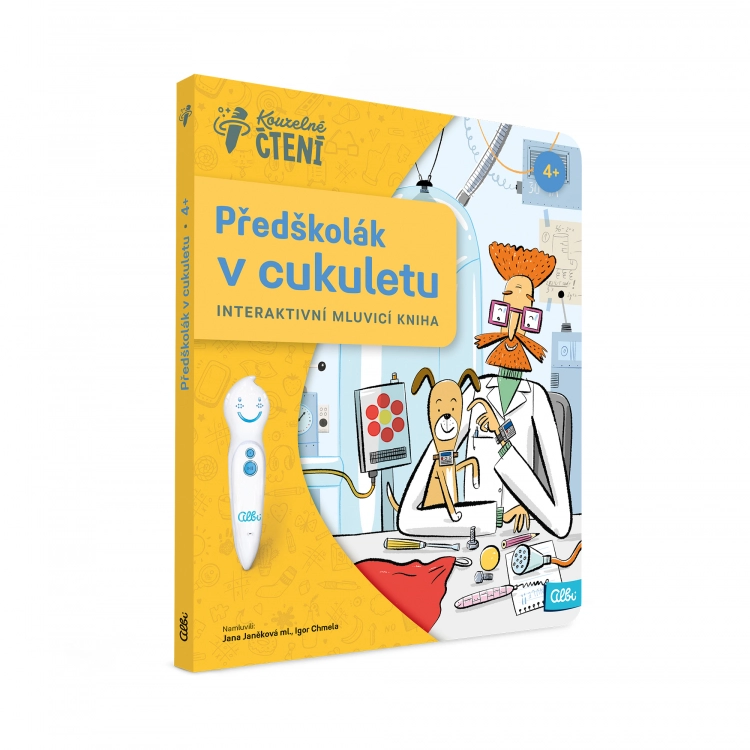 Levně Interaktivní mluvící kniha předškolák v cukuletu – Kouzelné čtení ALBI