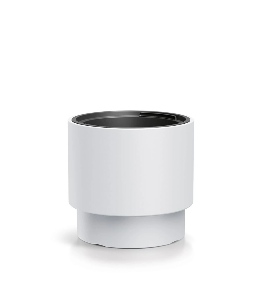 Prosperplast Květináč s vkladem HEOS 29,8 cm bílý
