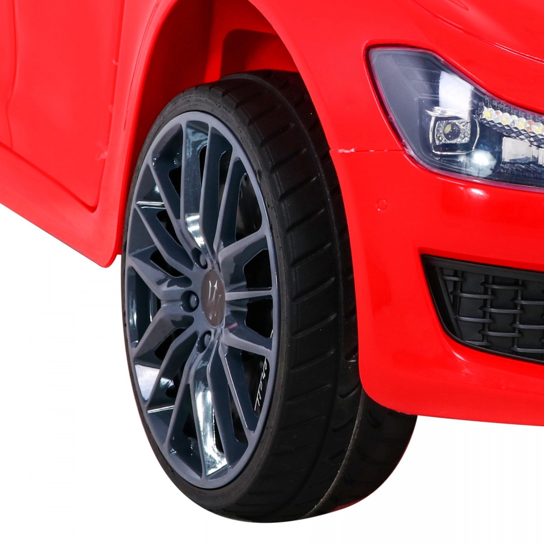 Levně Elektrické autíčko Maserati Ghibli pro děti s dálkovým ovládáním – Červená