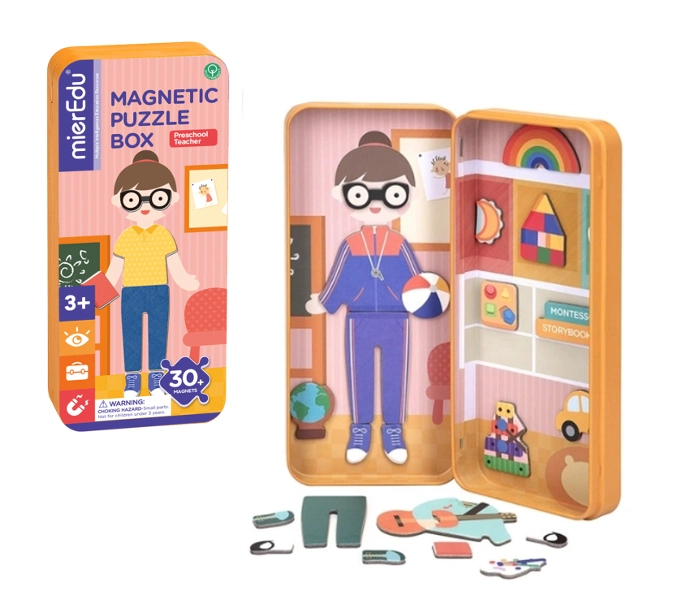 Levně Magnetické puzzle Učitelka
