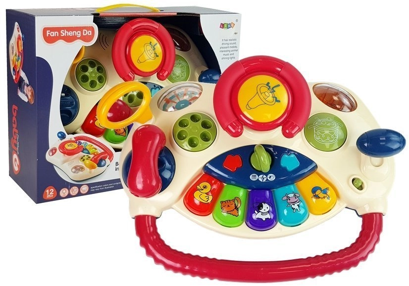 Lean Toys Interaktivní řídící panel s piankem