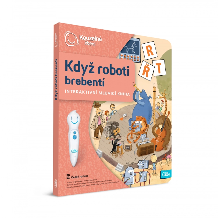 Levně Kouzelné čtení: když roboti brebentí – interaktivní kniha
