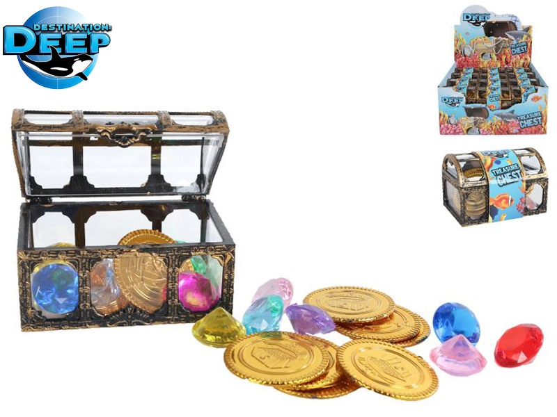 Destination Deep truhla s pokladem 7,5 cm