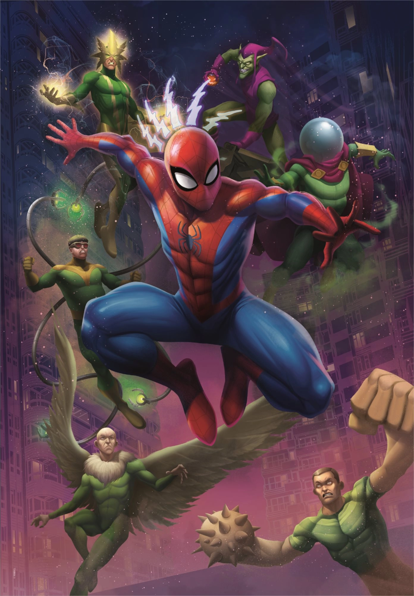 Puzzle 1000 prvků Comapact Spiderman