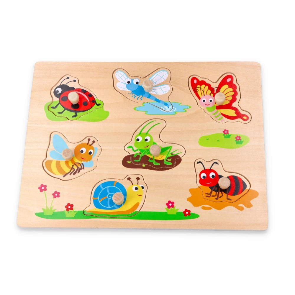 Lelin edukační vkládačka Kamarádi z paloučku