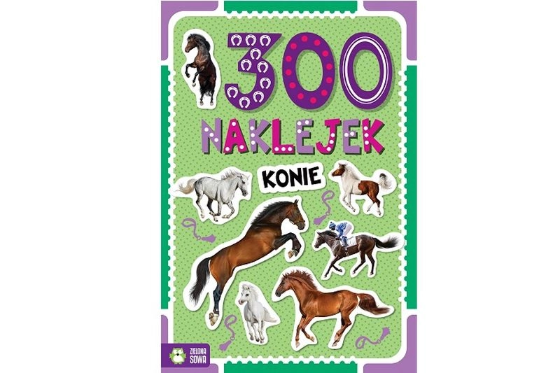 300 samolepek koně