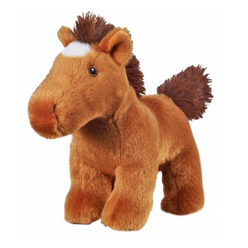 plyšový koník eco‑line 15 cm