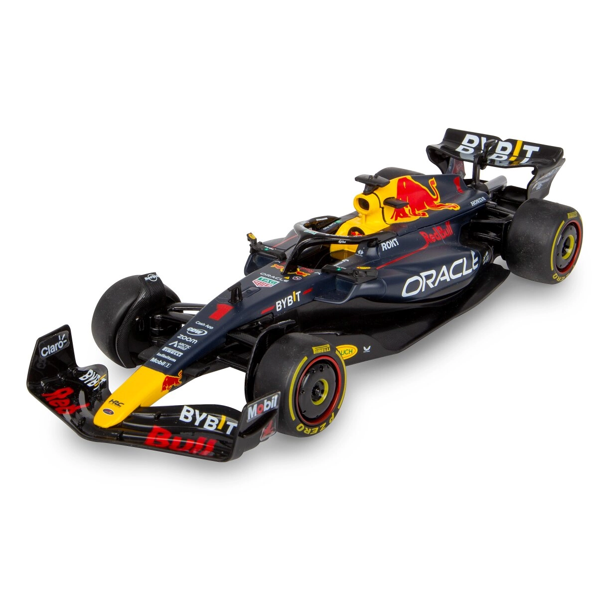 Model Formule 1 JAMARA Oracle Red Bull Racing RB19 v měřítku 1:24 tmavě modrý