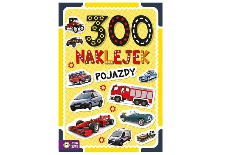 300 nálepek Vozidla