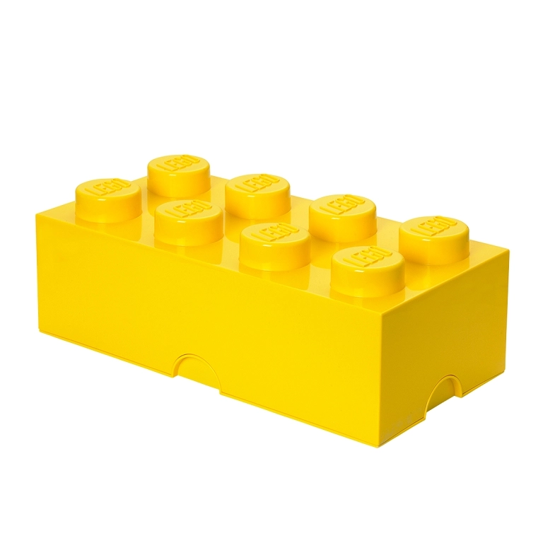 Lego úložný box 8 žlutý
