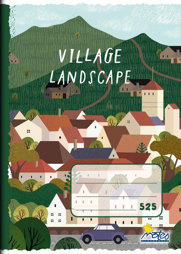 Notes Sešit č. 525 - A5, 20 listů, čtverečkovaný