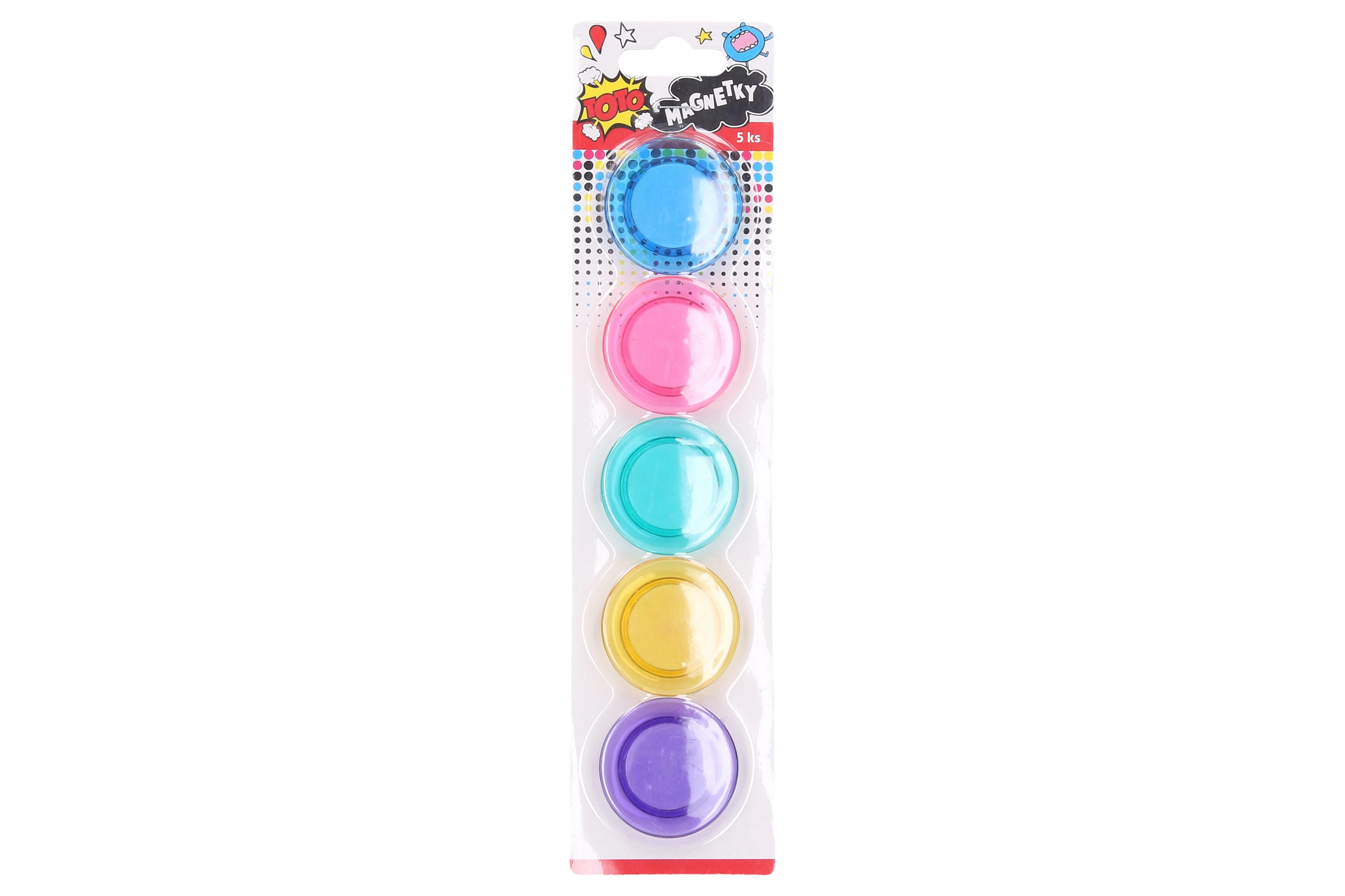 Levně TOTO Magnetky barevné 40mm 5ks
