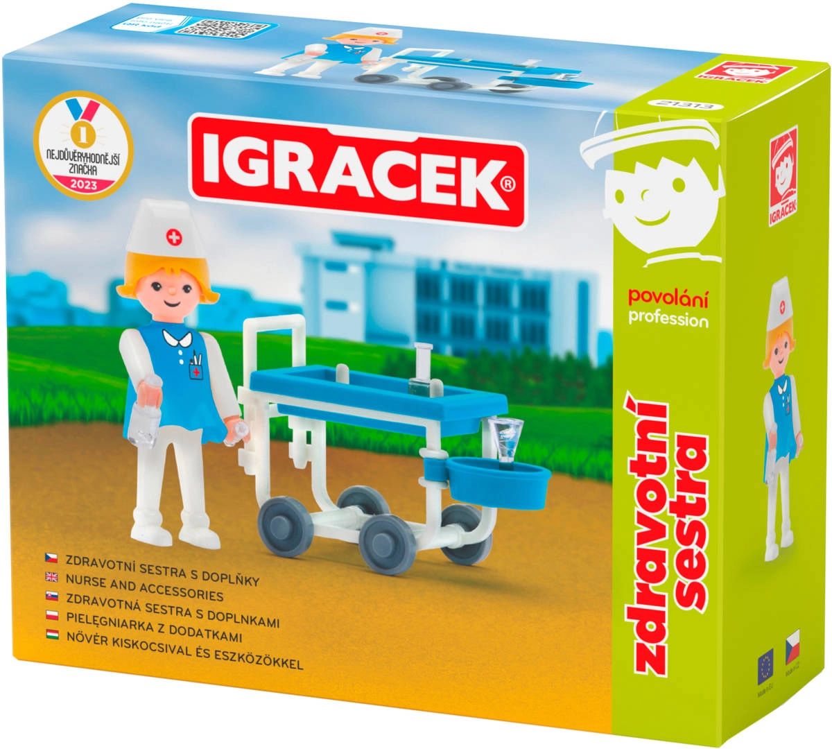Igráček Zdravotní sestra - figurka s příslušenstvím