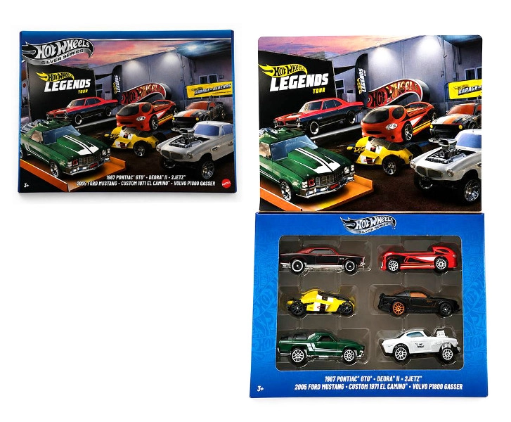 Hot Wheels sběratelská sada aut Legends Tour