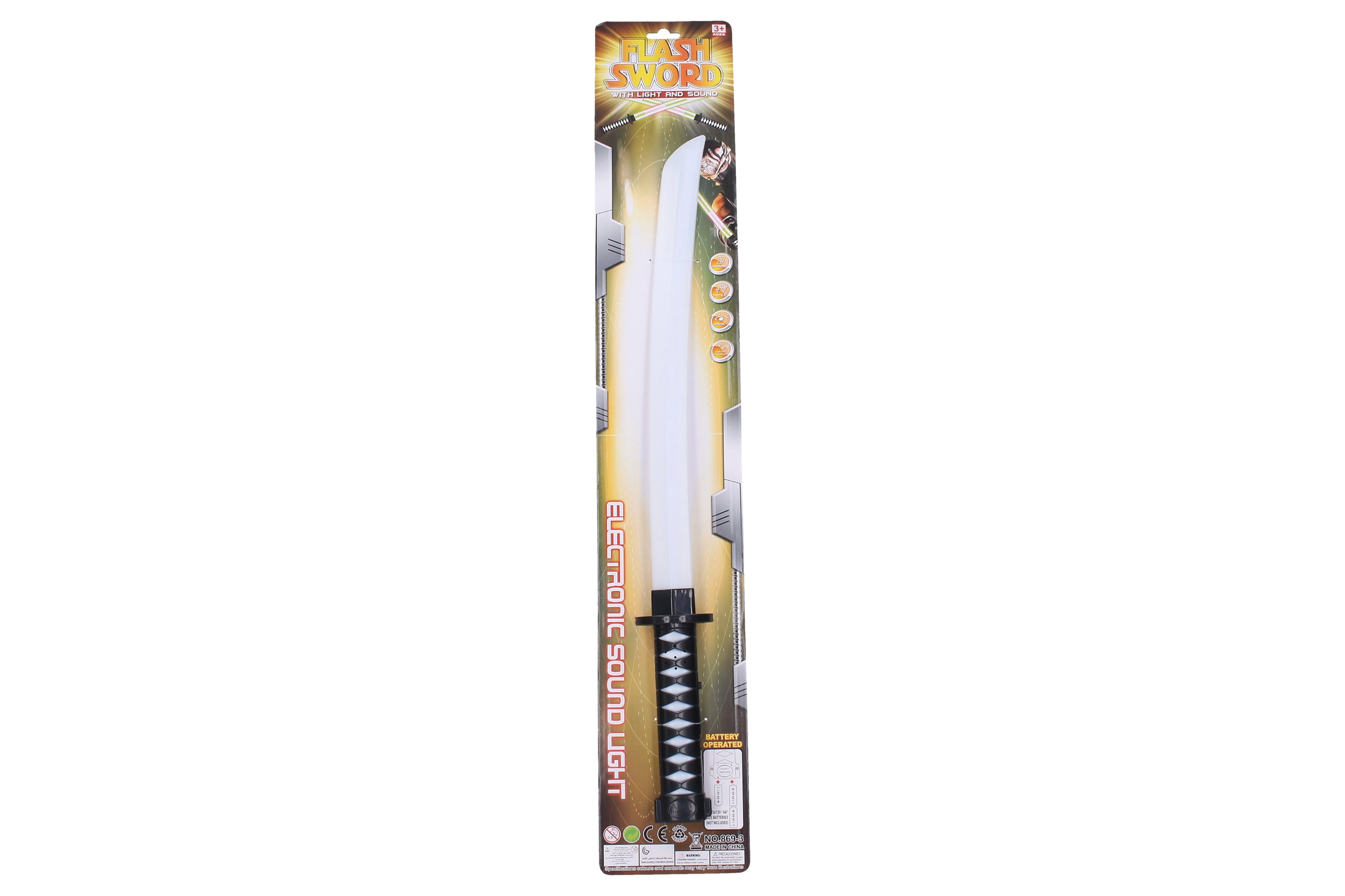Levně Wiky Samurajský meč s efekty 58 cm