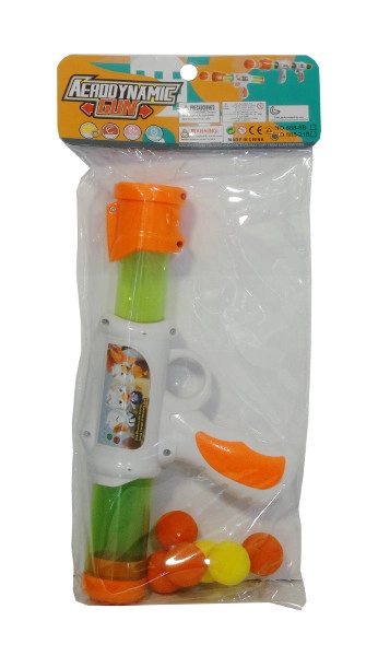 Plastiková pistole s pěnovými kuličkami