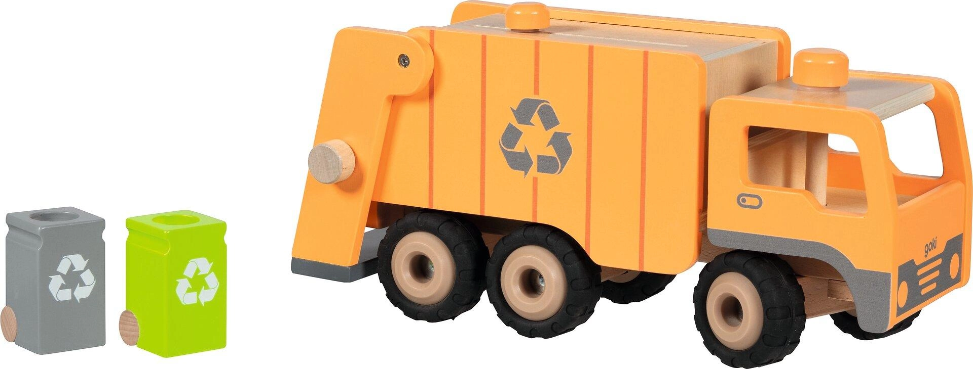 Goki Dřevěné popelářské auto Eko