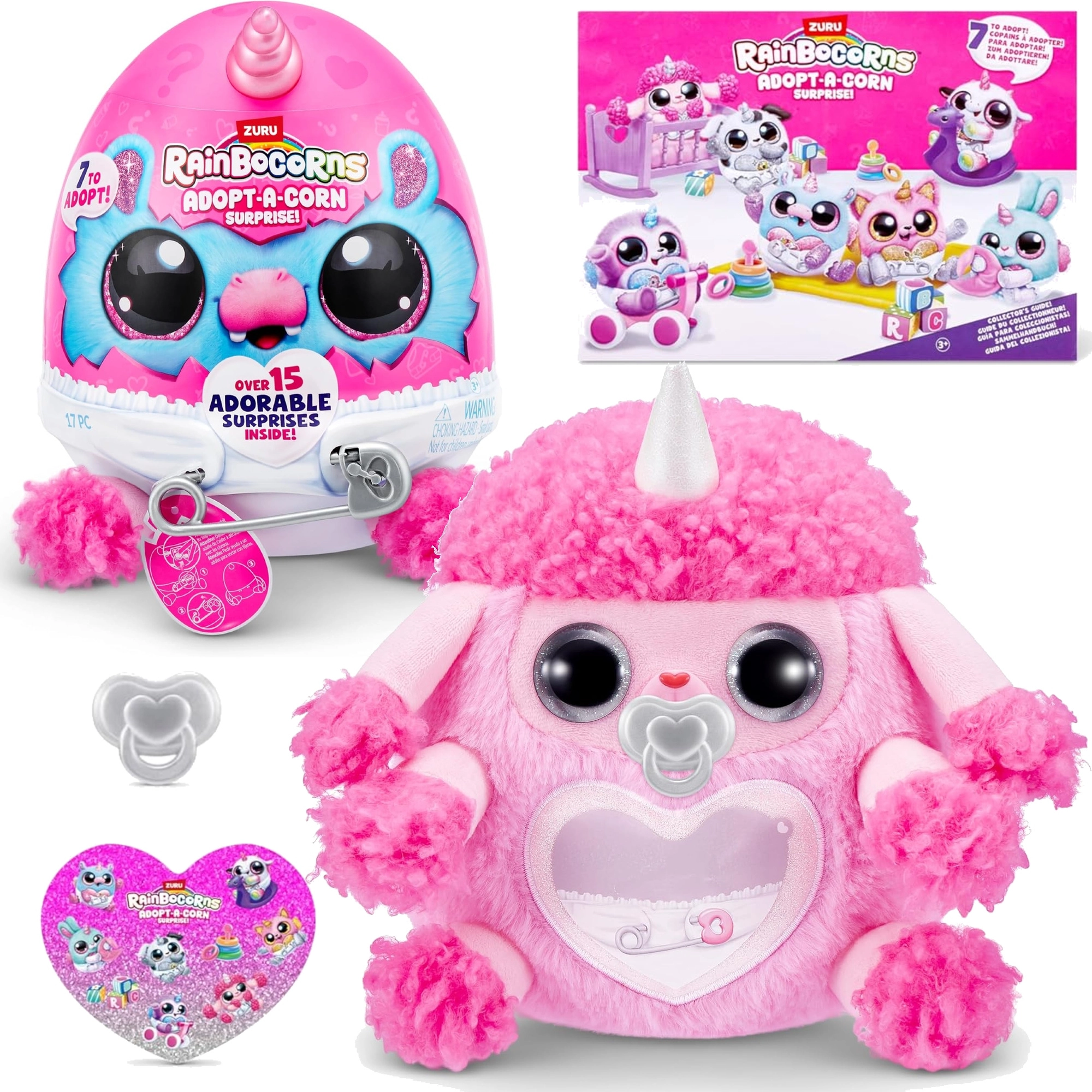 Asmodee Rainbocorns: Adopt-A-Corn, více druhů