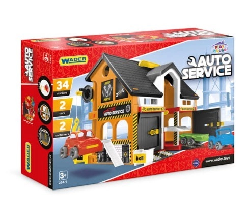 Play House auto servis – dvoupatrová dílna pro děti