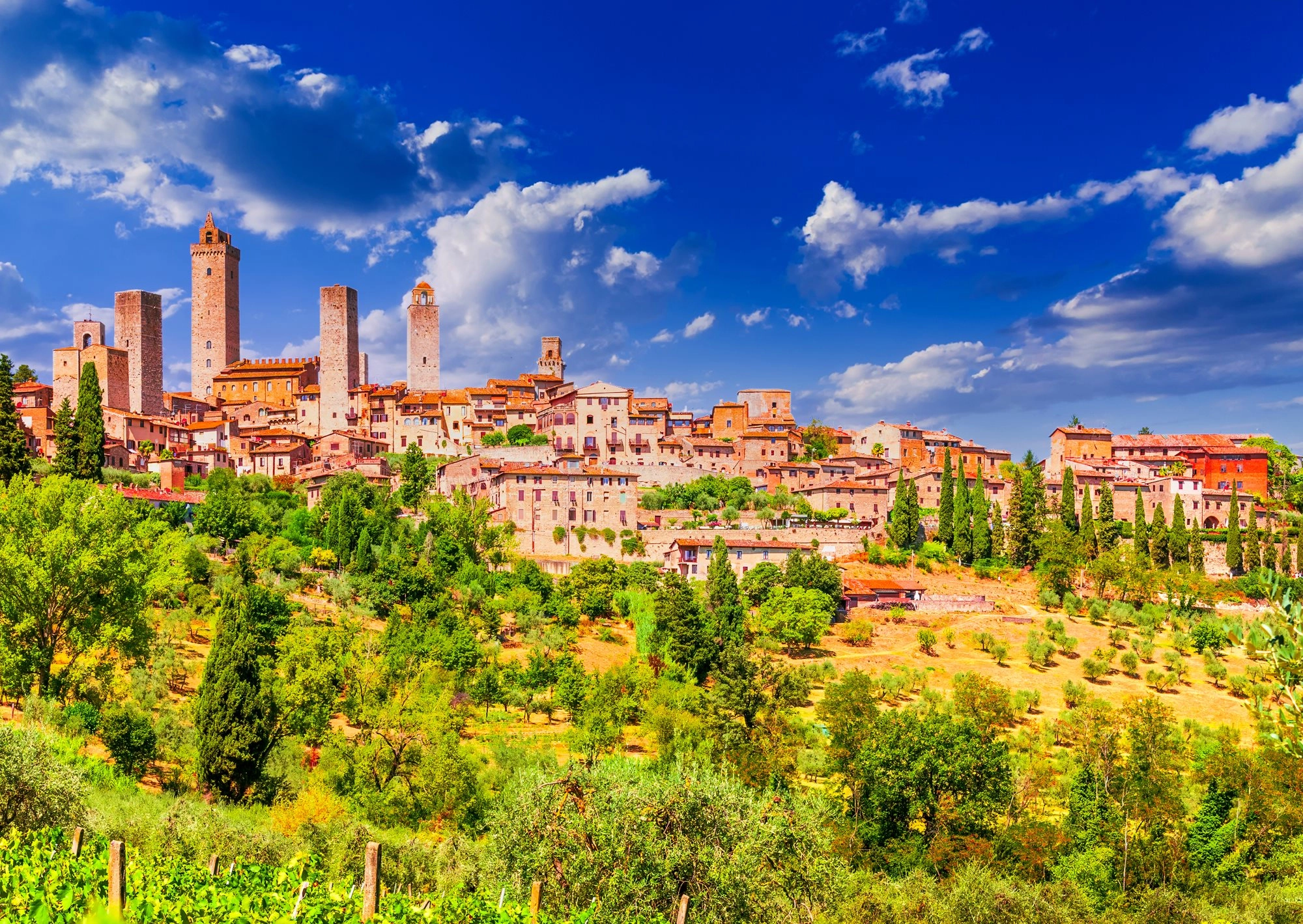 Enjoy puzzle San Gimignano, Itálie 1000 dílků
