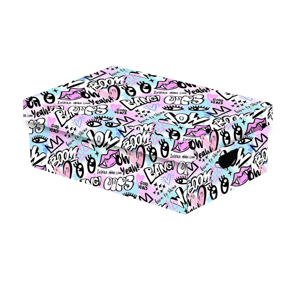 Krabice lamino velká Funny girl KARTONPP