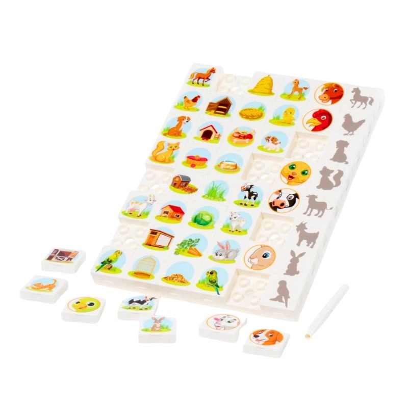 asociační hra domácí zvířátka – 48 dílků