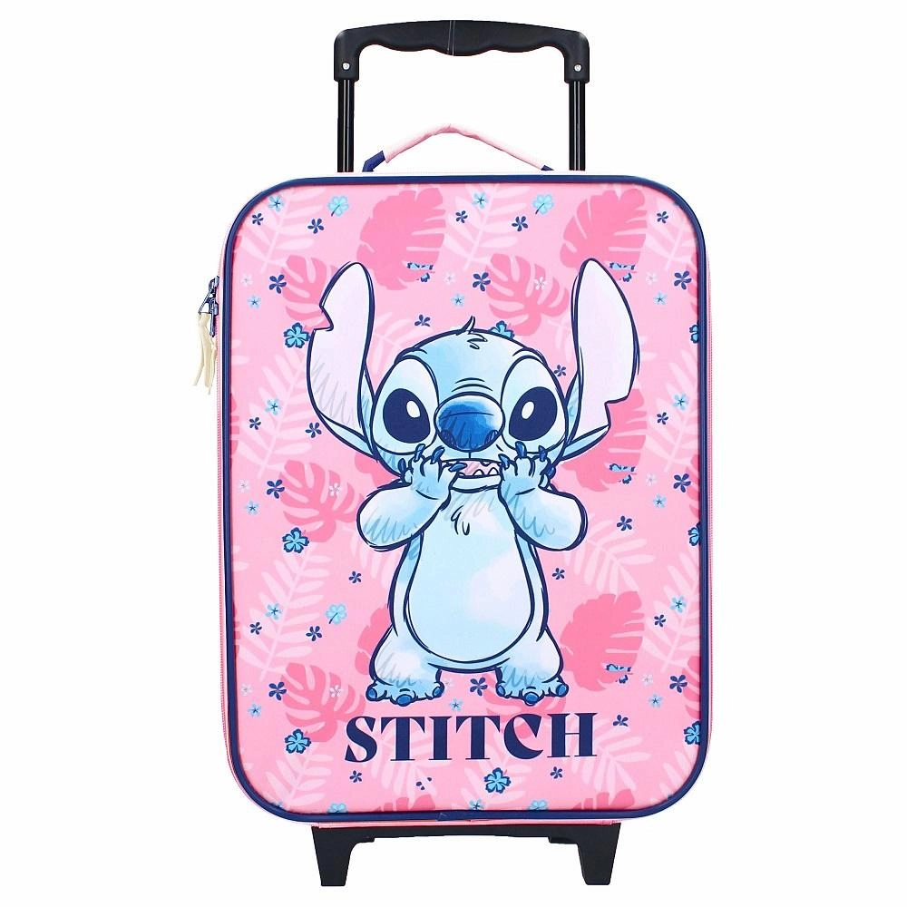 Dětský cestovní kufr na kolečkách Vadobag Lilo a Stitch