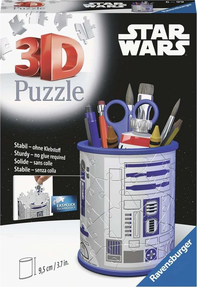 Levně Ravensburger 3D puzzle stojánek Star Wars 57 dílků