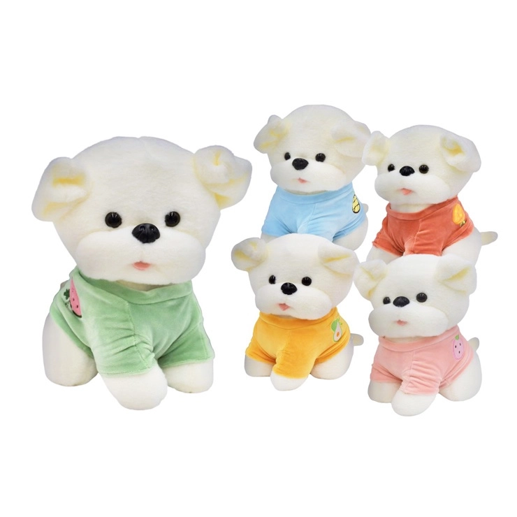 plyšový pejsek bert v tričku 30 cm