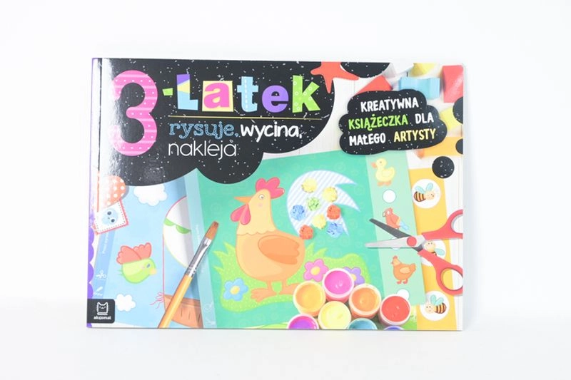 3-latek rysuje, vyřezává a lepí – kreativní sešit