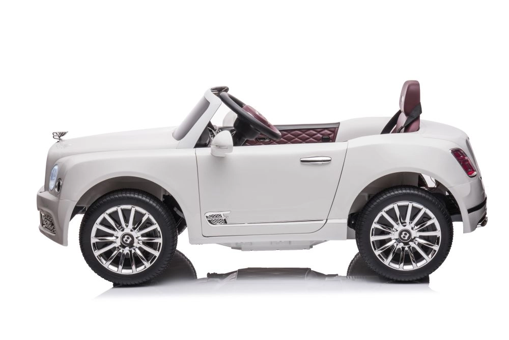 Lean Cars Bateriové auto Bentley Mulsanne bílá