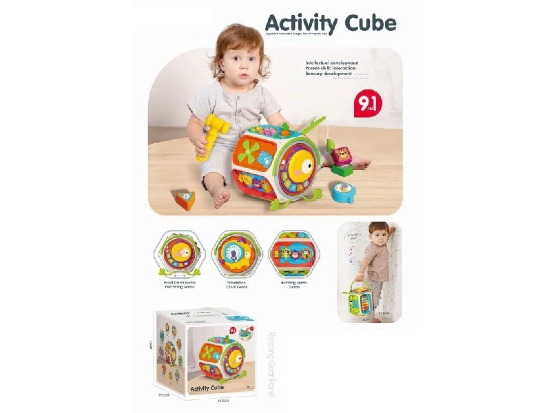 Interaktivní kostka – zábavné herní centrum