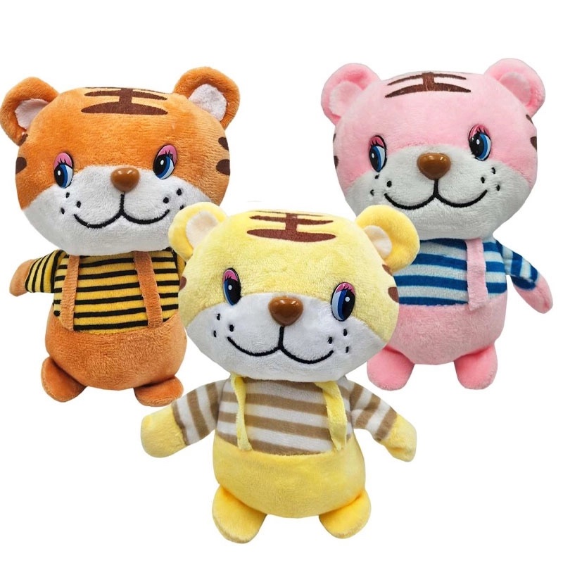 Plyšový tygřík v kalhotách 20 cm