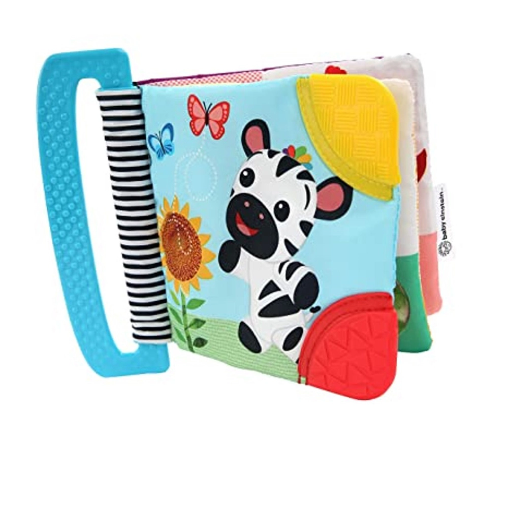 Levně Baby Einstein Kousátko/knížka Curious Explorers