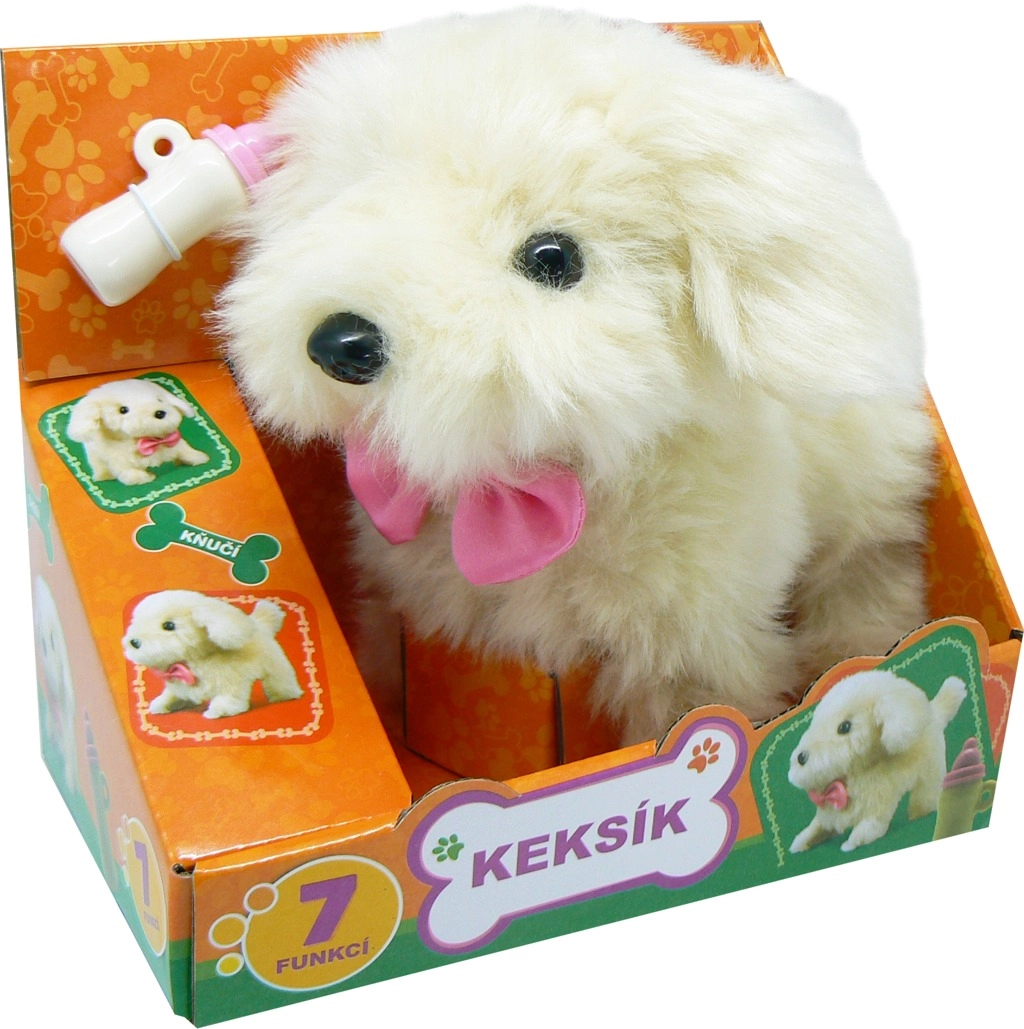 Levně Plyšový pejsek Keksík